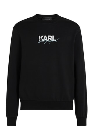 Sweat en coton biologique - Noir