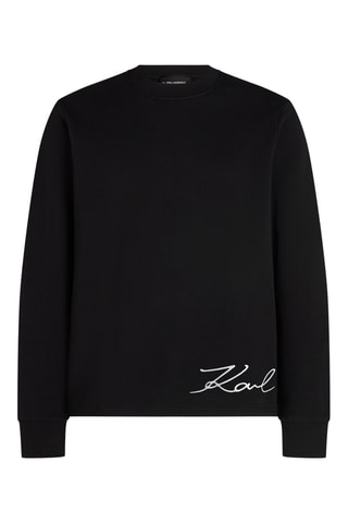 Sweat en coton biologique - Noir