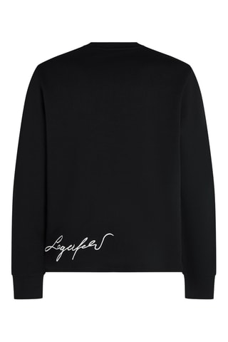 Sweat en coton biologique - Noir