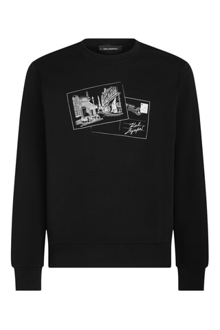 Sweat en coton biologique - Noir