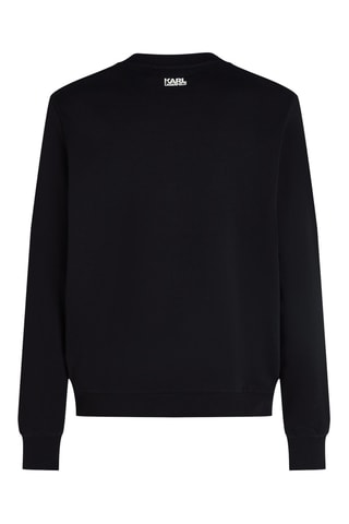 Sweat en coton biologique - Noir
