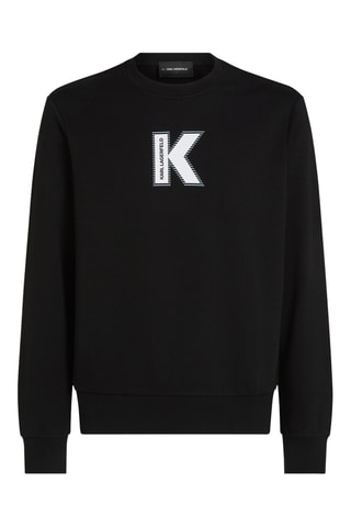 Sweat en coton biologique - Noir