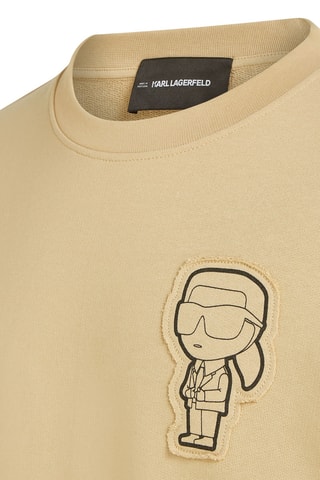 Sweat en coton biologique - Beige