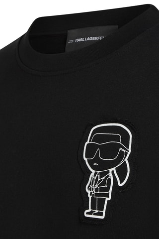 Sweat en coton biologique - Noir