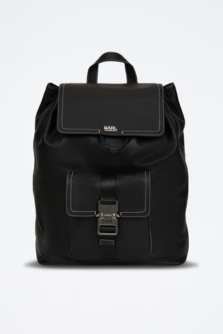 Sac à dos en cuir - Noir