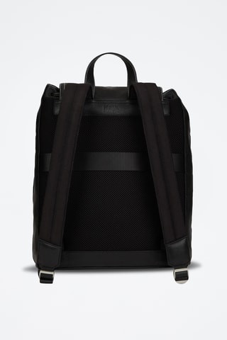 Sac à dos en cuir - Noir