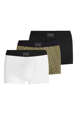 3 boxers - Noir et blanc