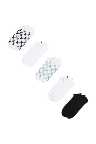 5 paires de socquettes - Noir et blanc