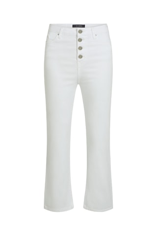 Jean flare en coton biologique - Blanc