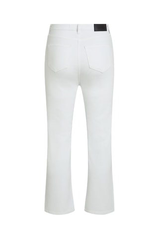 Jean flare en coton biologique - Blanc