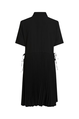 Robe plissée - Noir