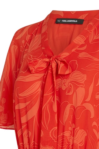 Robe longue - Rouge