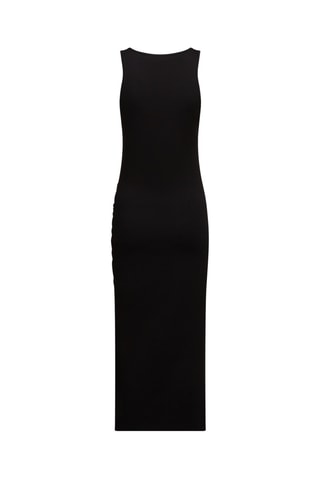 Robe fourreau en coton biologique - Noir