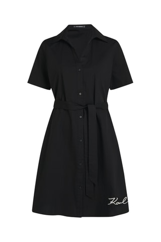 Robe chemise - Noir