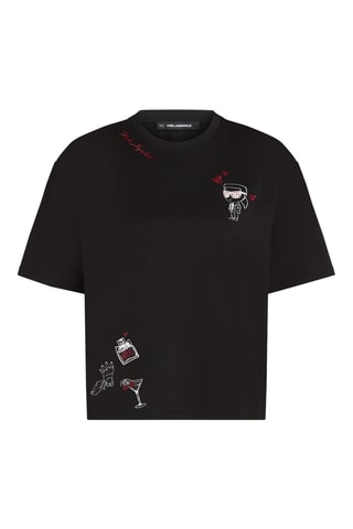 T-shirt en coton biologique - Noir