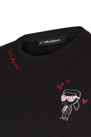 T-shirt en coton biologique - Noir