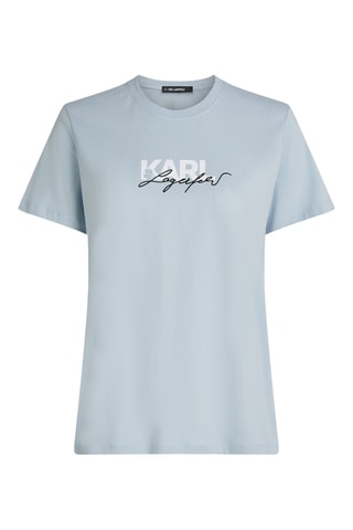 T-shirt en coton biologique - Ciel
