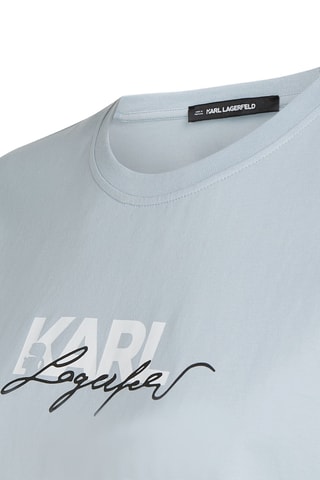 T-shirt en coton biologique - Ciel