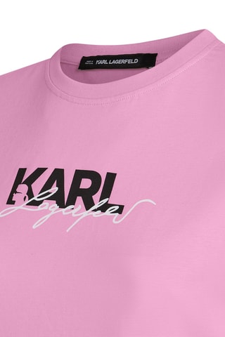 T-shirt en coton biologique - Rose