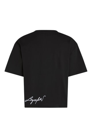 T-shirt en coton biologique - Noir