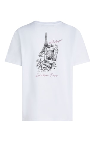 T-shirt en coton biologique - Blanc