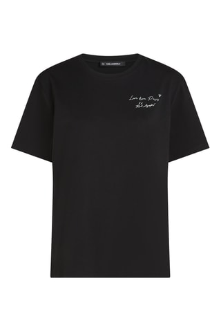 T-shirt en coton biologique - Noir