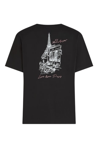 T-shirt en coton biologique - Noir