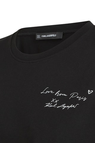 T-shirt en coton biologique - Noir