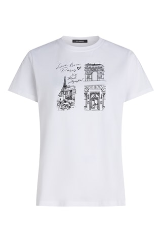 T-shirt en coton biologique - Blanc