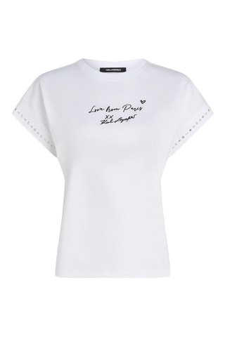 T-shirt en coton biologique - Blanc