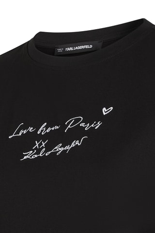 T-shirt en coton biologique - Noir