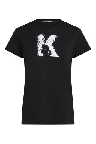 T-shirt en coton biologique - Noir