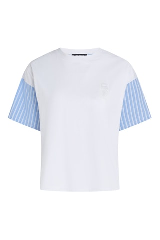 T-shirt - Blanc et ciel