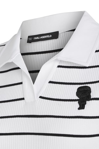 Polo - Blanc et noir