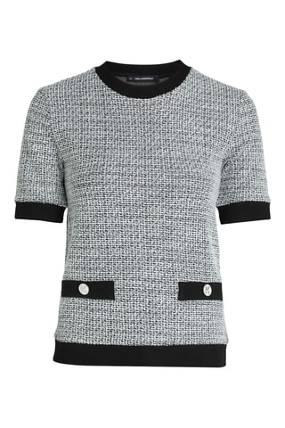 Top - Gris chiné