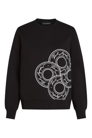 Sweat en coton biologique - Noir