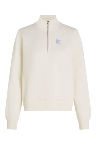 Sweat en coton biologique - Blanc