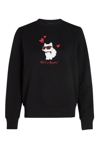 Sweat en coton biologique - Noir