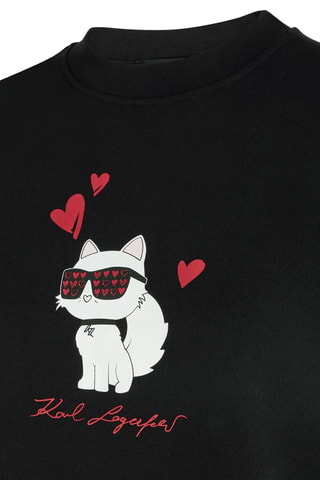 Sweat en coton biologique - Noir
