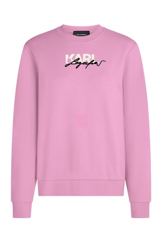 Sweat en coton biologique - Rose