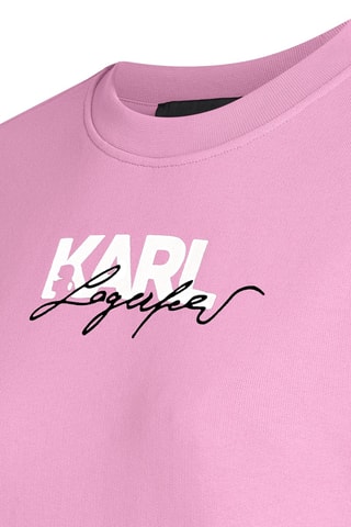 Sweat en coton biologique - Rose