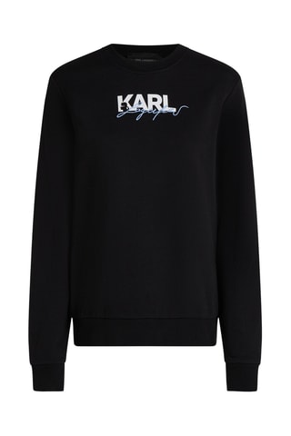 Sweat en coton biologique - Noir