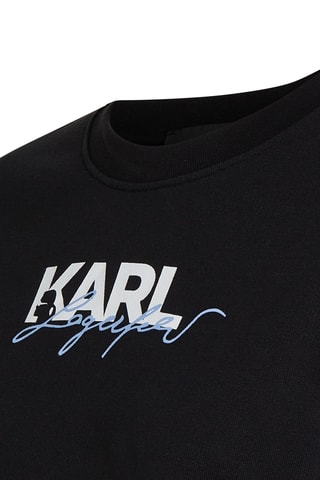 Sweat en coton biologique - Noir