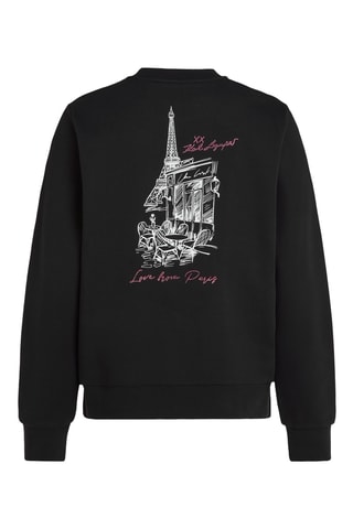 Sweat en coton biologique - Noir