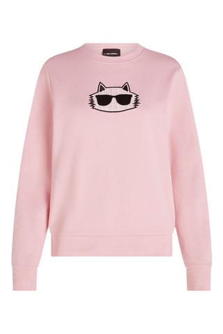 Sweat en coton biologique - Rose