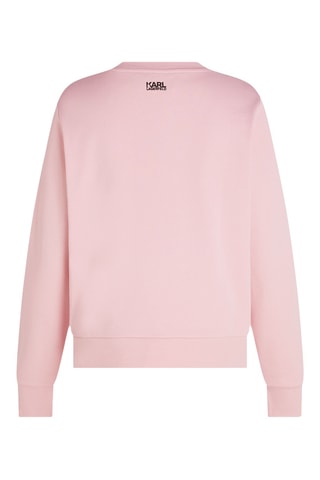Sweat en coton biologique - Rose