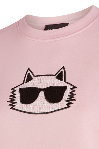 Sweat en coton biologique - Rose