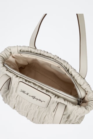 Sac porté épaule - Ecru