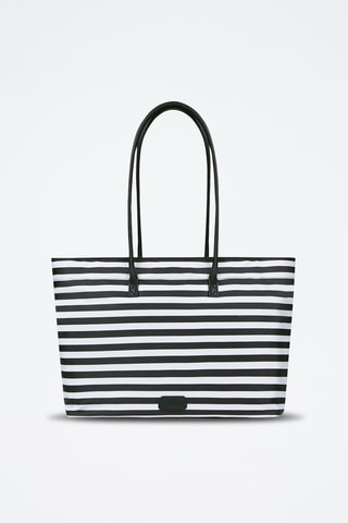 Sac porté épaule - Noir et blanc