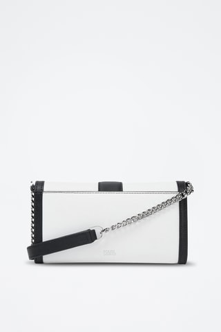 Sac bandoulière en cuir - Blanc